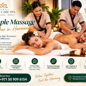 Couple Massage Dubai – Together in Harmony